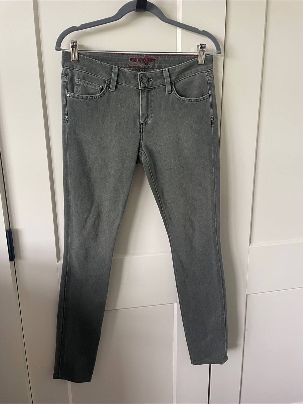 Marc Allison Olive Green Skinny Jeans Size 27